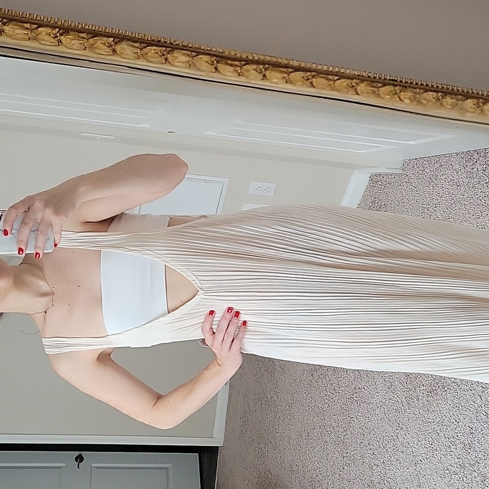 Free People Beach white Maxi w/bandeau top